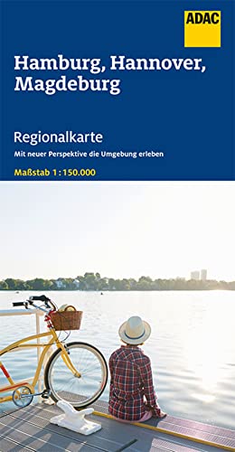 ADAC Regionalkarte 05 Hamburg, Hannover, Magdeburg 1:150.000: Mit neuer Perspektive die Umgebung erleben