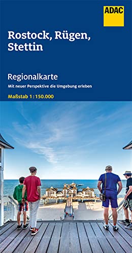 ADAC Regionalkarte 03 Rostock, Rügen, Stettin 1:150.000: Straßenkarte und Autokarte von ADAC