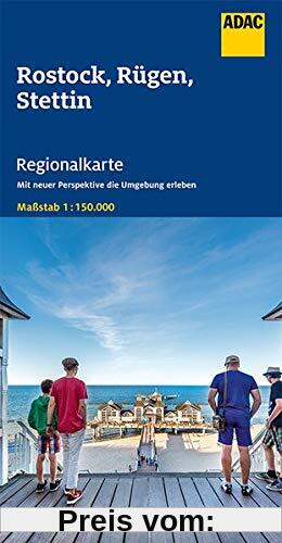 ADAC Regionalkarte Deutschland Blatt 3 Rostock, Rügen, Stettin 1:150 000 (ADAC Regionalkarten 1:150.000)