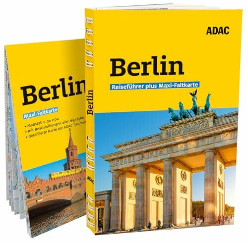 ADAC Reisef�hrer plus Berlin: Mit Maxi-Faltkarte und praktischer Spiralbindung