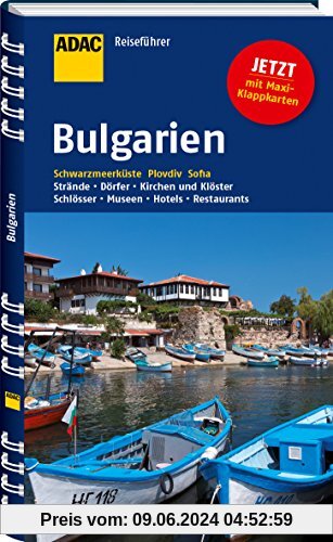 ADAC Reiseführer Bulgarien: Schwarzmeerküste Plovdiv Sofia