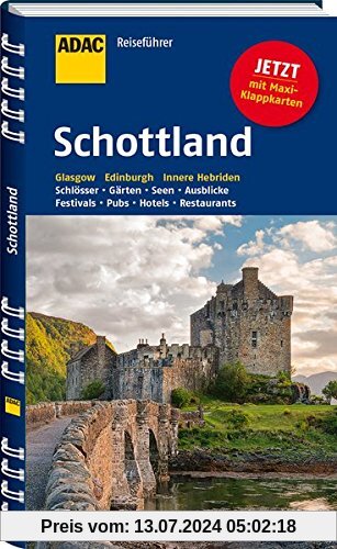 ADAC Reiseführer Schottland: Glasgow Edinburgh Innere Hebriden