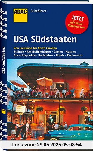 ADAC Reiseführer USA Südstaaten: Alabama Georgia Louisiana Mississippi North & South Carolina Tennessee