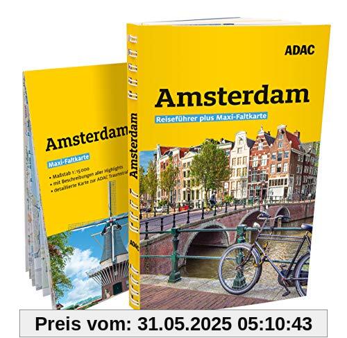 ADAC Reiseführer plus Amsterdam: mit Maxi-Faltkarte zum Herausnehmen