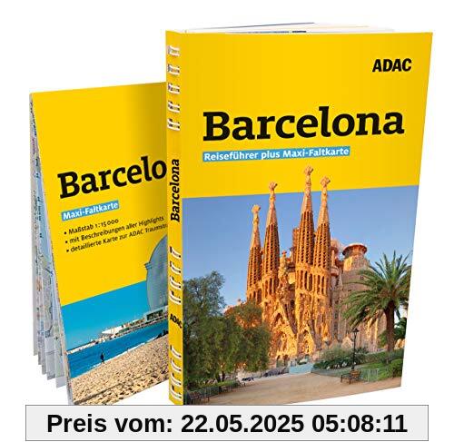 ADAC Reiseführer plus Barcelona: mit Maxi-Faltkarte zum Herausnehmen