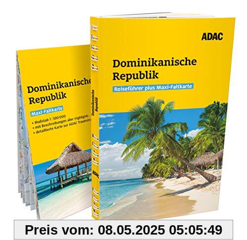 ADAC Reiseführer plus Dominikanische Republik: Mit Maxi-Faltkarte und praktischer Spiralbindung