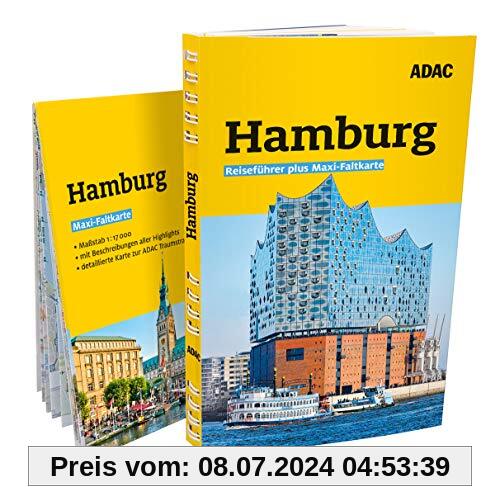 ADAC Reiseführer plus Hamburg: mit Maxi-Faltkarte zum Herausnehmen