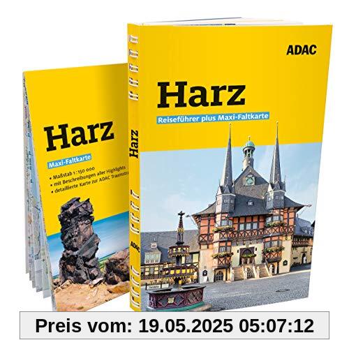 ADAC Reiseführer plus Harz: mit Maxi-Faltkarte zum Herausnehmen ADAC Reiseführer plus Harz: mit Maxi-Faltkarte zum Herausnehmen