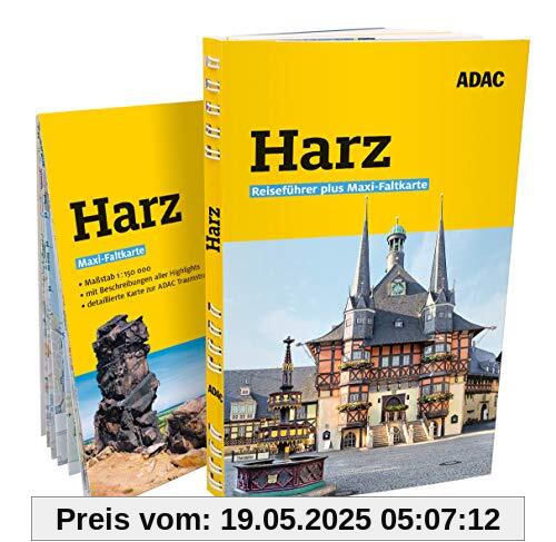 ADAC Reiseführer plus Harz: mit Maxi-Faltkarte zum Herausnehmen