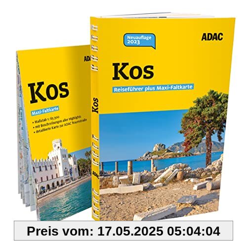 ADAC Reiseführer plus Kos: Mit Maxi-Faltkarte und praktischer Spiralbindung ADAC Reiseführer plus Kos: Mit Maxi-Faltkarte und praktischer Spiralbindung
