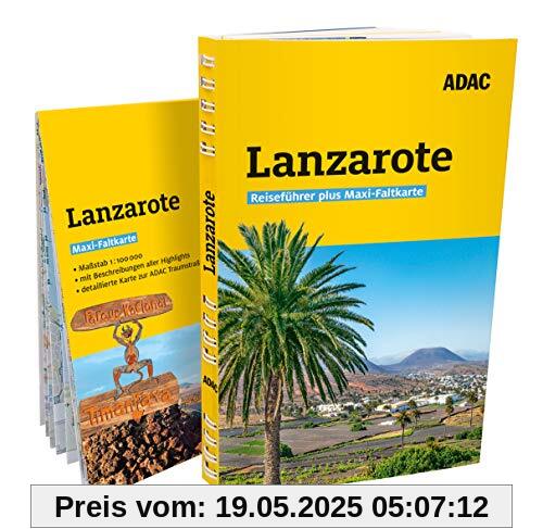 ADAC Reiseführer plus Lanzarote: mit Maxi-Faltkarte zum Herausnehmen