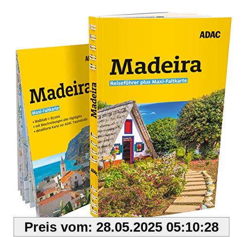 ADAC Reiseführer plus Madeira: mit Maxi-Faltkarte zum Herausnehmen