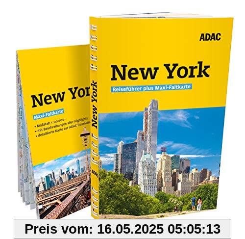 ADAC Reiseführer plus New York: mit Maxi-Faltkarte zum Herausnehmen