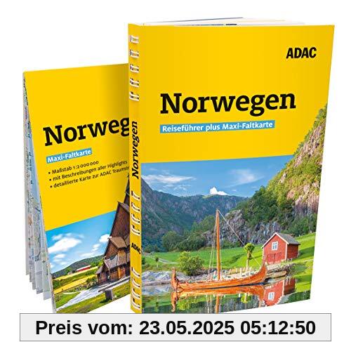 ADAC Reiseführer plus Norwegen: mit Maxi-Faltkarte zum Herausnehmen