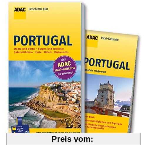 ADAC Reiseführer plus Portugal: mit Maxi-Faltkarte zum Herausnehmen