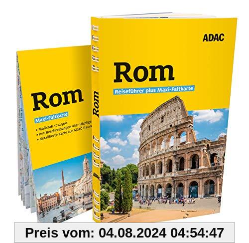 ADAC Reiseführer plus Rom: mit Maxi-Faltkarte zum Herausnehmen