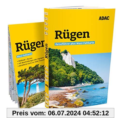 ADAC Reiseführer plus Rügen: mit Maxi-Faltkarte zum Herausnehmen