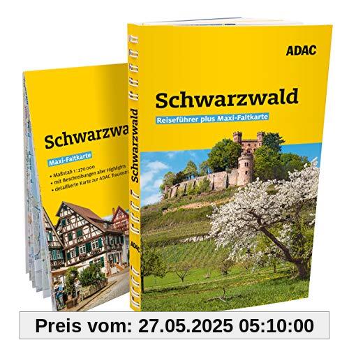 ADAC Reiseführer plus Schwarzwald: mit Maxi-Faltkarte zum Herausnehmen