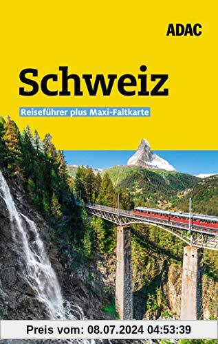 ADAC Reiseführer plus Schweiz: Mit Maxi-Faltkarte und praktischer Spiralbindung