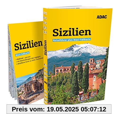 ADAC Reiseführer plus Sizilien: mit Maxi-Faltkarte zum Herausnehmen