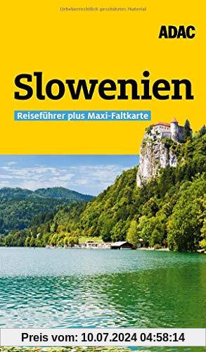 ADAC Reiseführer plus Slowenien: Mit Maxi-Faltkarte und praktischer Spiralbindung