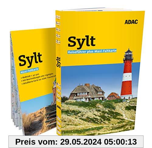 ADAC Reiseführer plus Sylt: mit Maxi-Faltkarte zum Herausnehmen