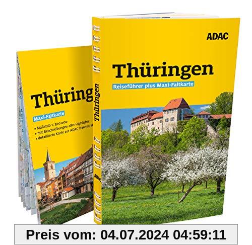 ADAC Reiseführer plus Thüringen: mit Maxi-Faltkarte zum Herausnehmen