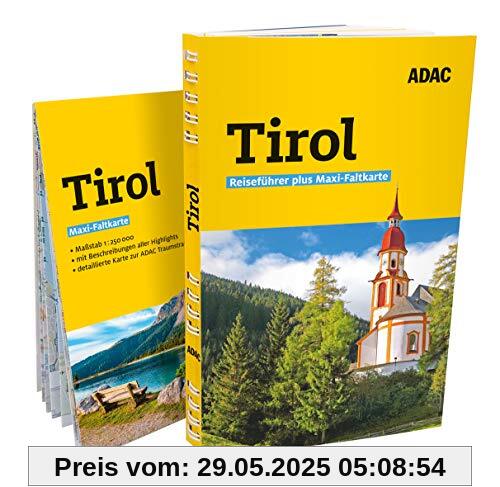 ADAC Reiseführer plus Tirol: mit Maxi-Faltkarte zum Herausnehmen