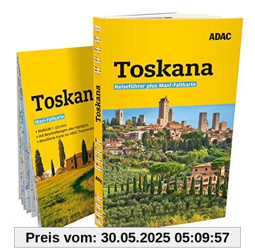ADAC Reiseführer plus Toskana: mit Maxi-Faltkarte zum Herausnehmen