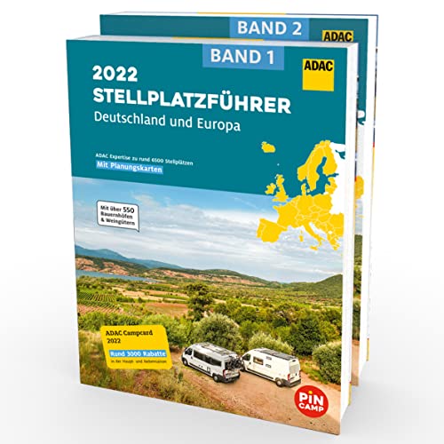 ADAC Stellplatzführer 2022 Deutschland und Europa: Über 6600 Stellplätze - mit mehr als 550 Bauernhöfen und Weingütern (ADAC CampingFührer) ADAC Stellplatzführer 2022 Deutschland und Europa: Über 6600 Stellplätze - mit mehr als 550 Bauernhöfen und Weingütern (ADAC CampingFührer)