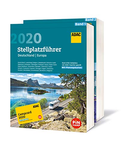 ADAC Stellplatzführer Deutschland und Europa 2020: Rund 6900 Stellplätze von ADAC Experten geprüft. Mit Planungskarten (ADAC CampingFührer)