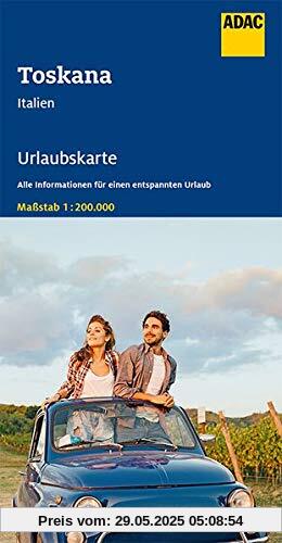 ADAC Urlaubskarte I Toskana 1:200 000 (ADAC Urlaubskarten)