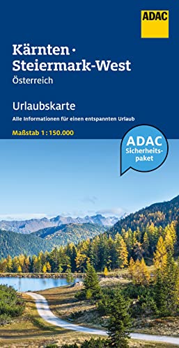 ADAC Urlaubskarte Österreich 04 Kärnten, Steiermark-West 1:150.000: Straßenkarte und Autokarte ADAC Urlaubskarte Österreich 04 Kärnten, Steiermark-West 1:150.000: Straßenkarte und Autokarte