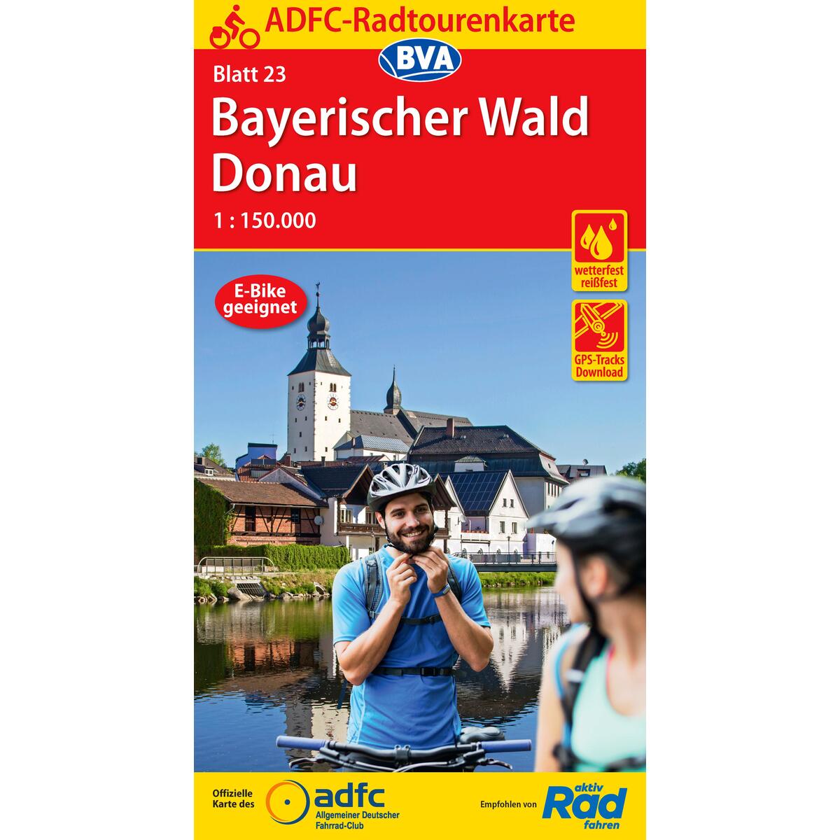 ADFC-Radtourenkarte 23 Bayerischer Wald Donau 1:150.000, reiß- und wetterfest, G... ADFC-Radtourenkarte 23 Bayerischer Wald Donau 1:150.000, reiß- und wetterfest, G... von BVA Bielefelder Verlag