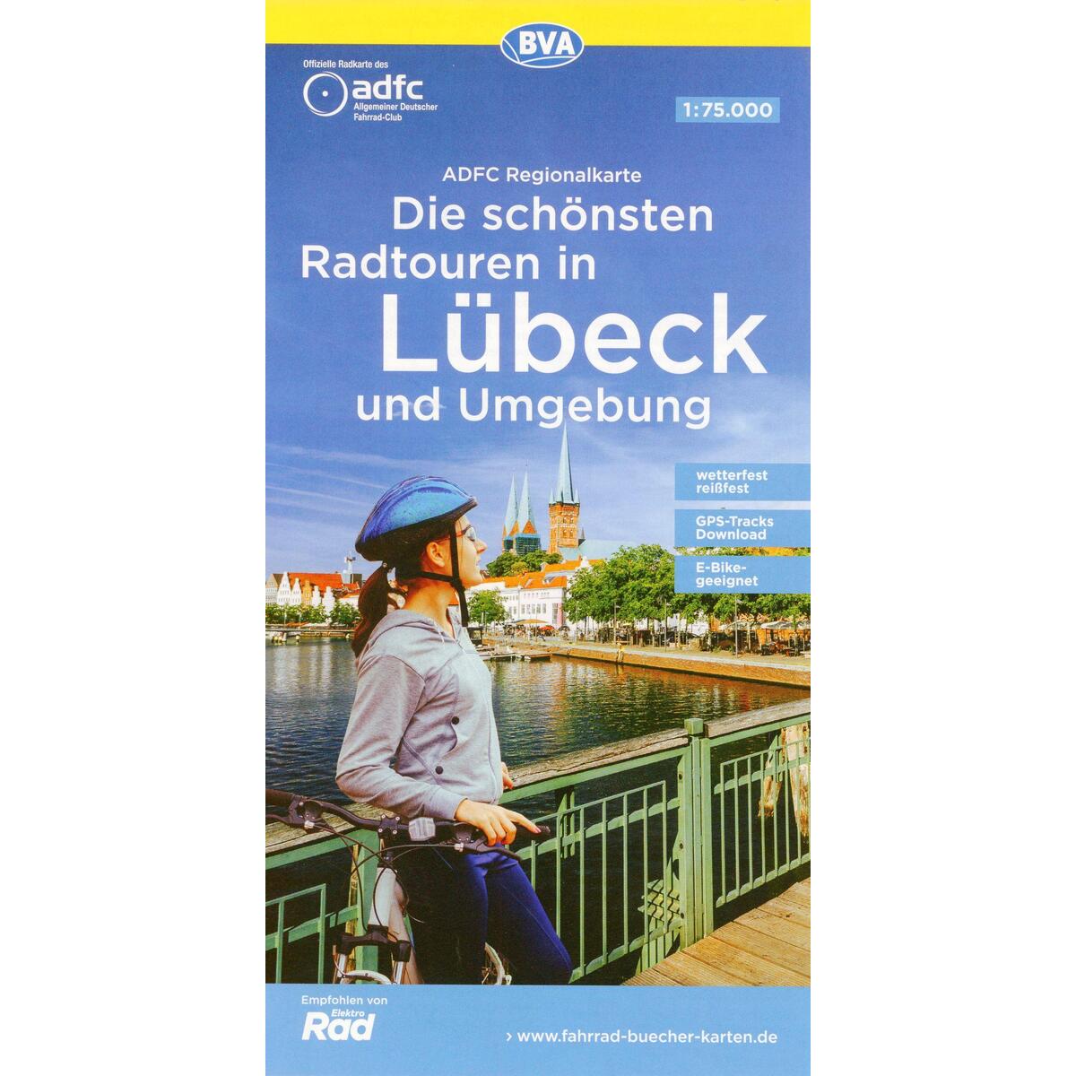 ADFC-Regionalkarte Die schönsten Radtouren in Lübeck und Umgebung, mit Tagestour... ADFC-Regionalkarte Die schönsten Radtouren in Lübeck und Umgebung, mit Tagestour... von BVA Bielefelder Verlag