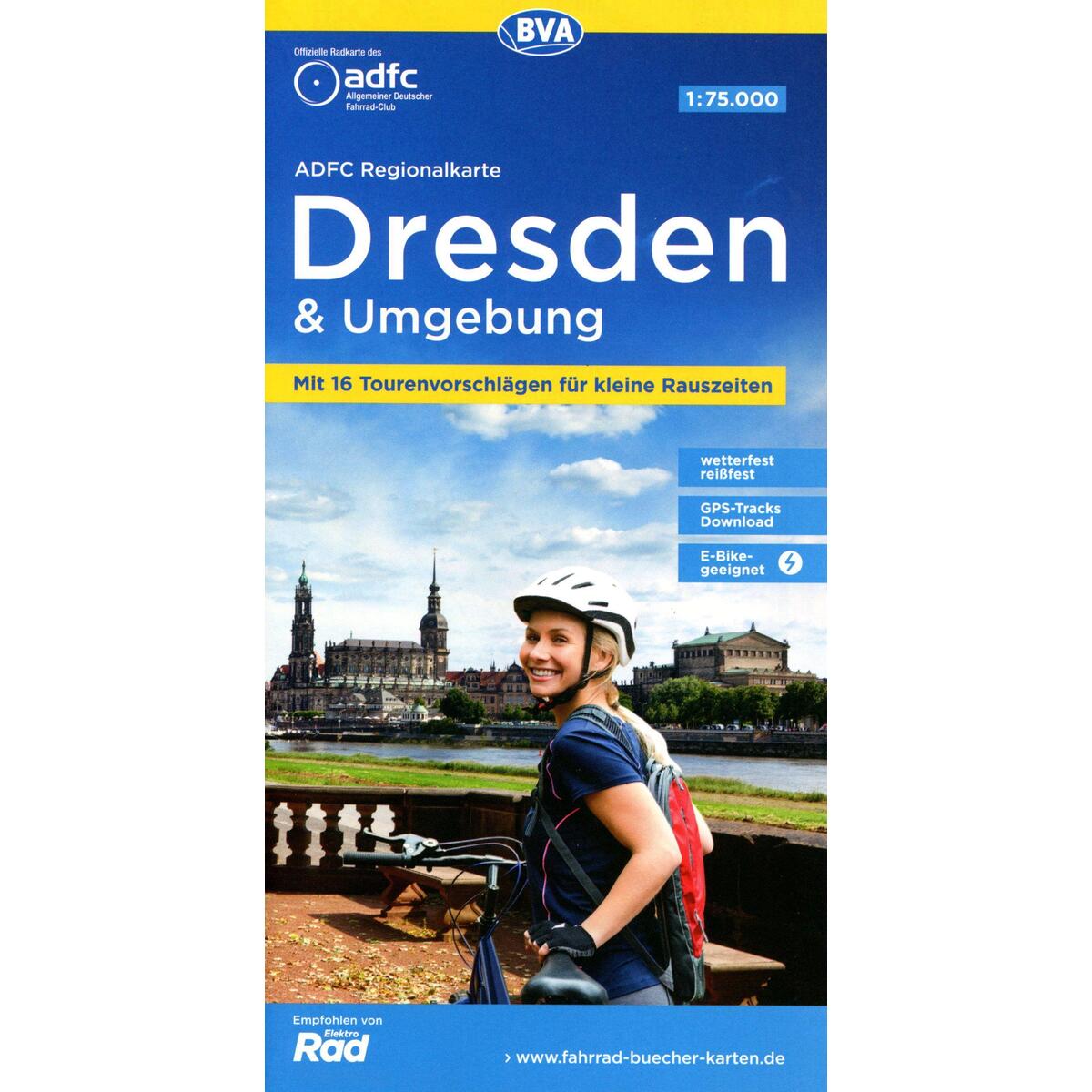 ADFC-Regionalkarte Dresden & Umgebung, 1:75.000, mit Tagestourenvorschlägen, rei... ADFC-Regionalkarte Dresden & Umgebung, 1:75.000, mit Tagestourenvorschlägen, rei... von BVA Bielefelder Verlag