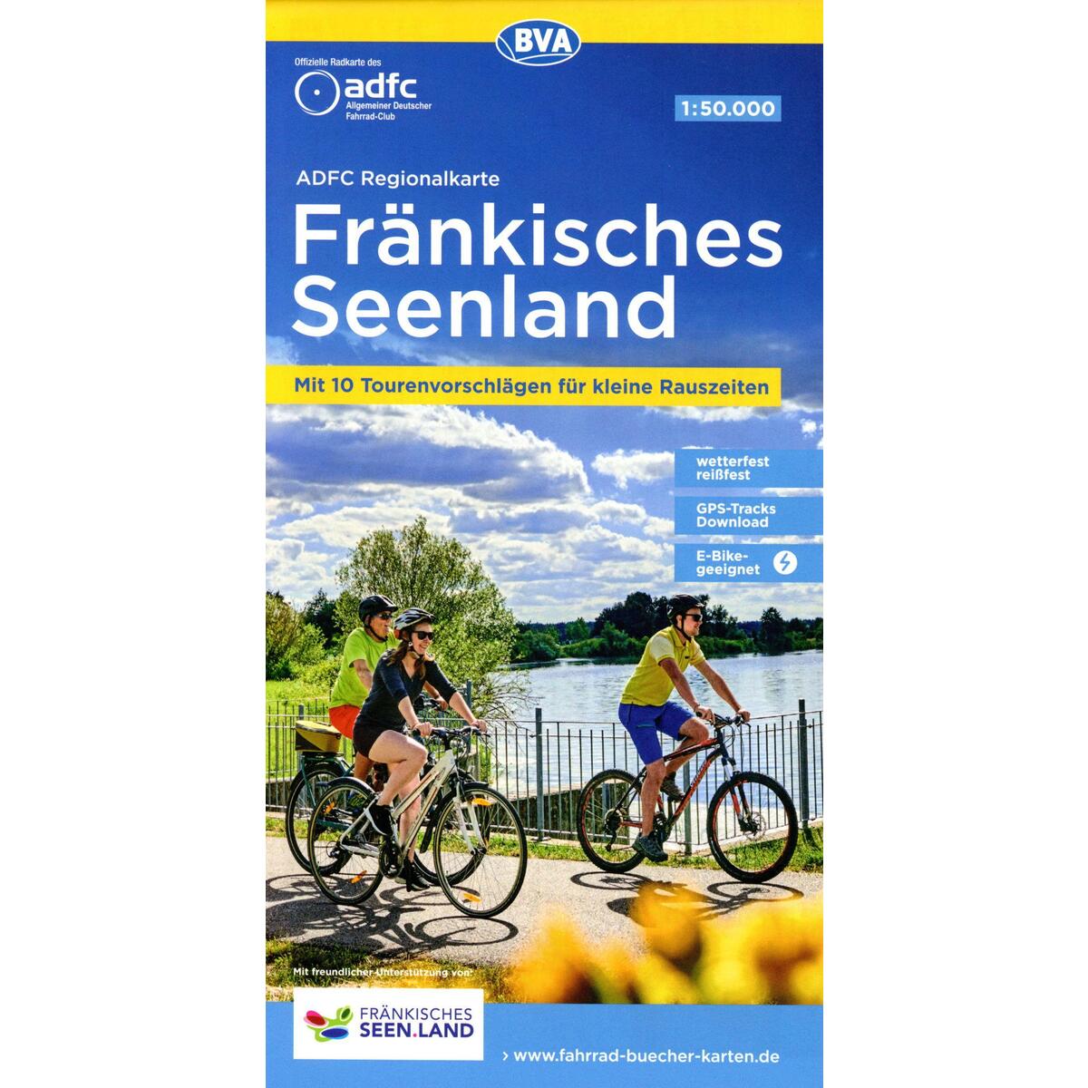 ADFC-Regionalkarte Fränkisches Seenland, 1:50.000, mit Tagestourenvorschlägen, r... ADFC-Regionalkarte Fränkisches Seenland, 1:50.000, mit Tagestourenvorschlägen, r... von BVA Bielefelder Verlag