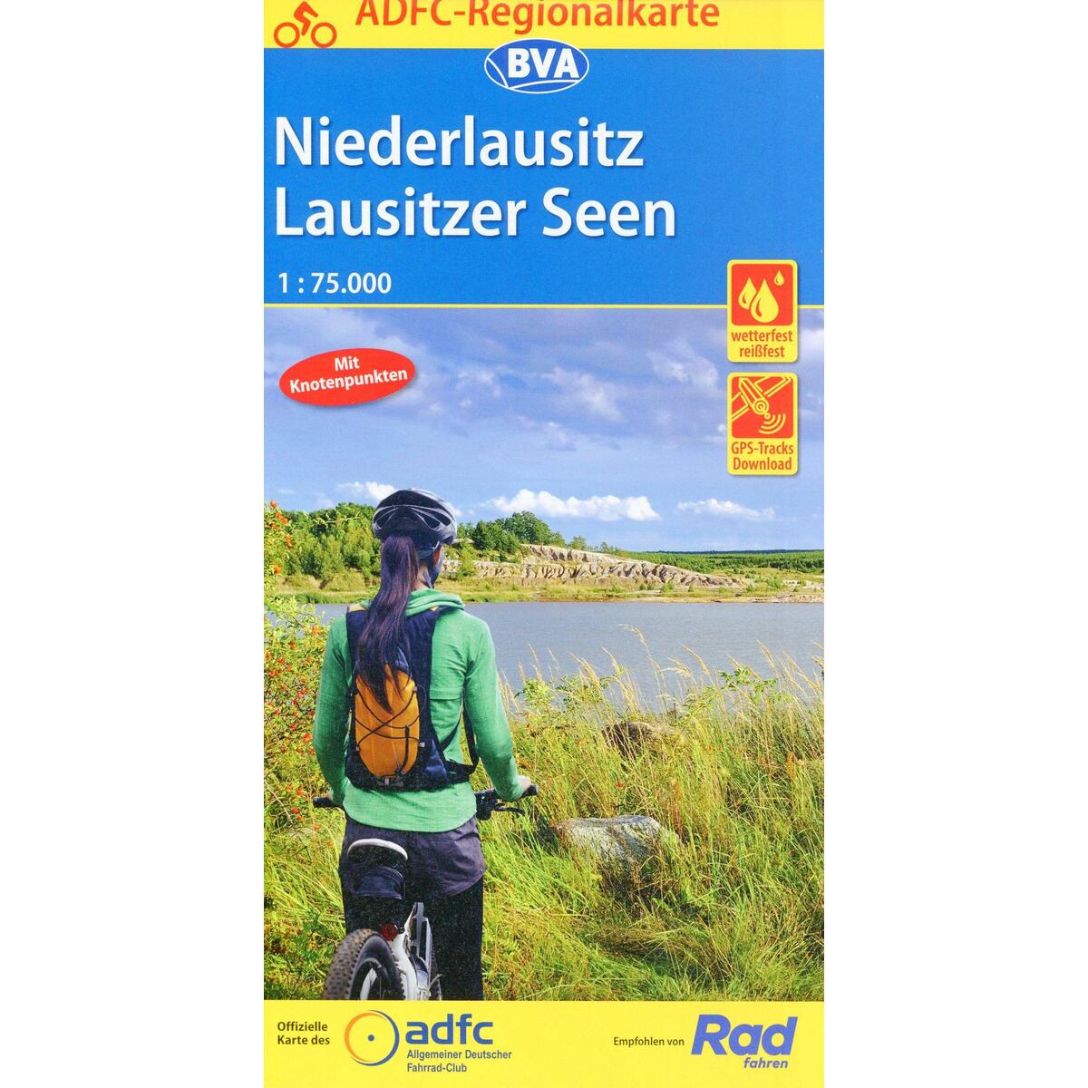 ADFC-Regionalkarte Niederlausitz Lausitzer Seen, 1:75.000, mit Tagestourenvorsch... ADFC-Regionalkarte Niederlausitz Lausitzer Seen, 1:75.000, mit Tagestourenvorsch... von BVA Bielefelder Verlag