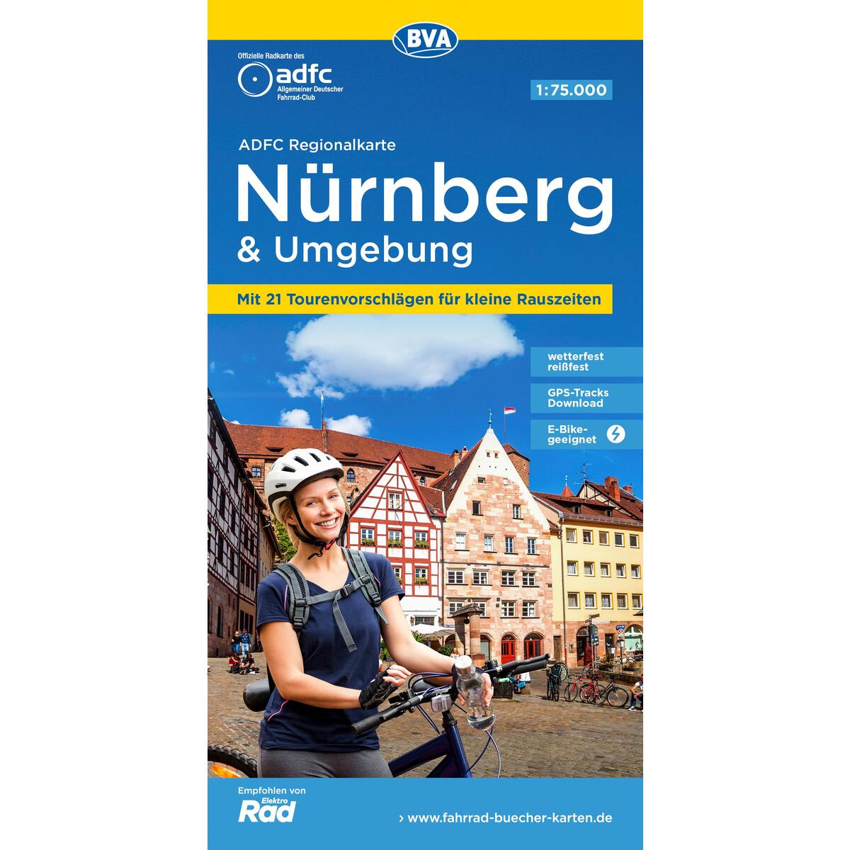 ADFC-Regionalkarte Nürnberg & Umgebung, 1:75.000, mit Tagestourenvorschlägen, re... ADFC-Regionalkarte Nürnberg & Umgebung, 1:75.000, mit Tagestourenvorschlägen, re... von BVA Bielefelder Verlag