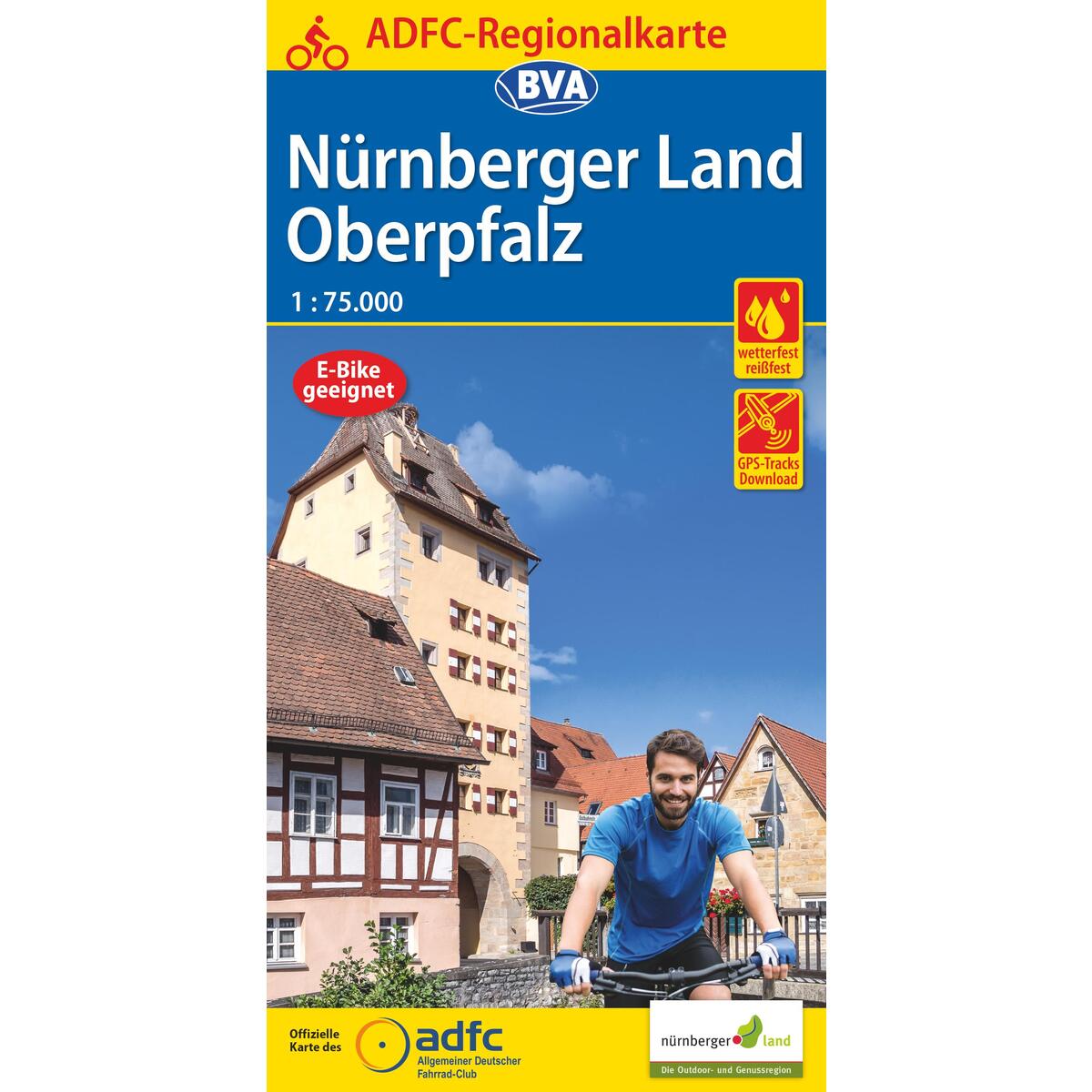 ADFC-Regionalkarte Nürnberger Land/ Oberpfalz, 1:75.000, mit Tagestourenvorschlä... ADFC-Regionalkarte Nürnberger Land/ Oberpfalz, 1:75.000, mit Tagestourenvorschlä... von BVA Bielefelder Verlag