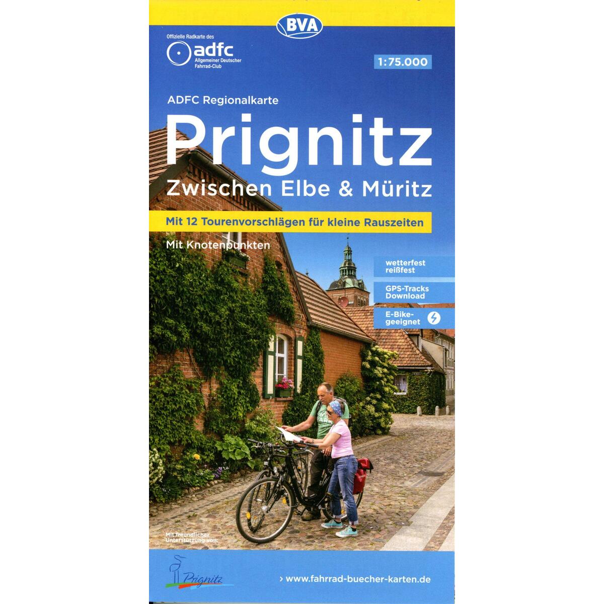 ADFC-Regionalkarte Prignitz, 1:75.000, mit Tagestourenvorschlägen, reiß- und wet... ADFC-Regionalkarte Prignitz, 1:75.000, mit Tagestourenvorschlägen, reiß- und wet... von BVA Bielefelder Verlag