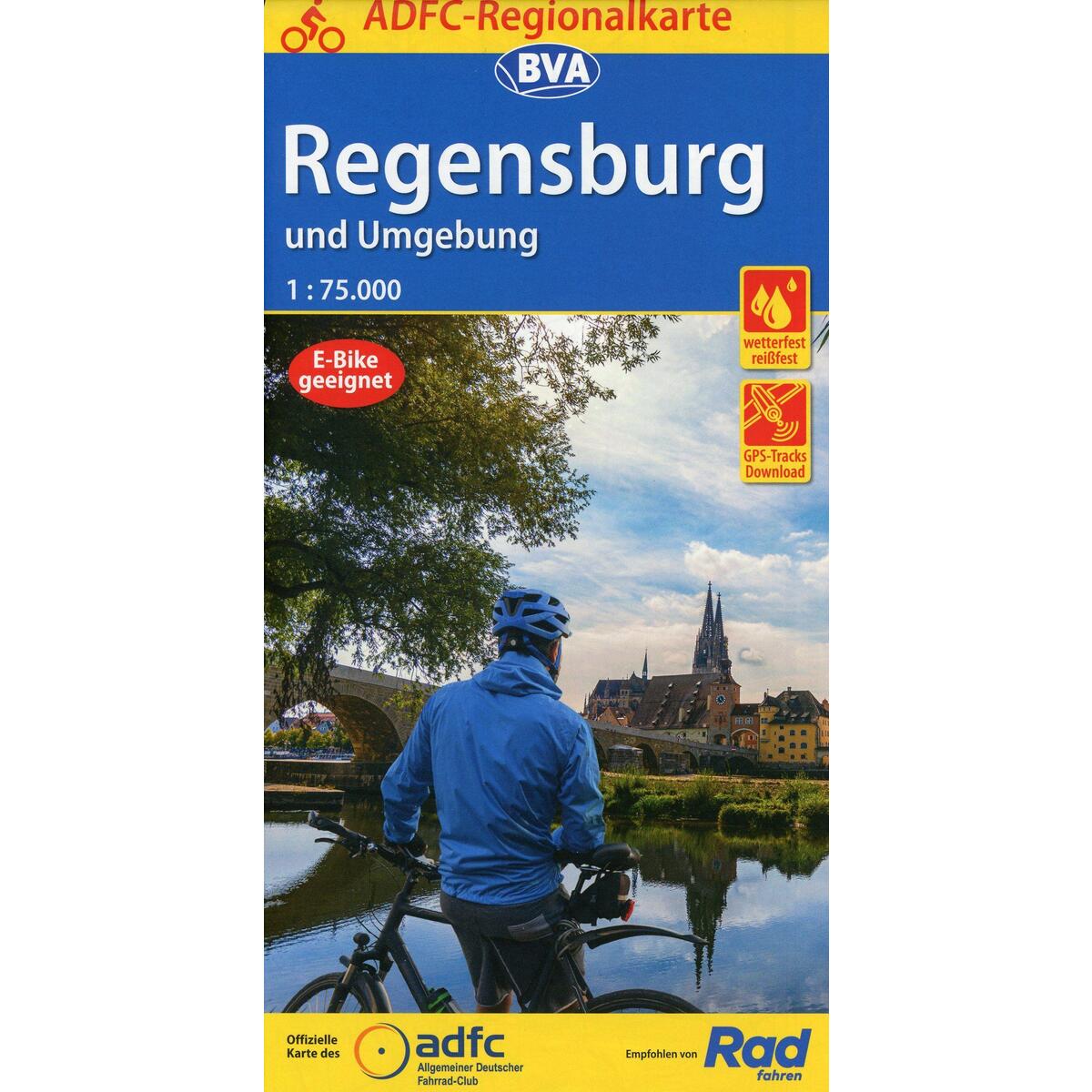 ADFC-Regionalkarte Regensburg und Umgebung, 1:75.000, mit Tagestourenvorschlägen... ADFC-Regionalkarte Regensburg und Umgebung, 1:75.000, mit Tagestourenvorschlägen... von BVA Bielefelder Verlag