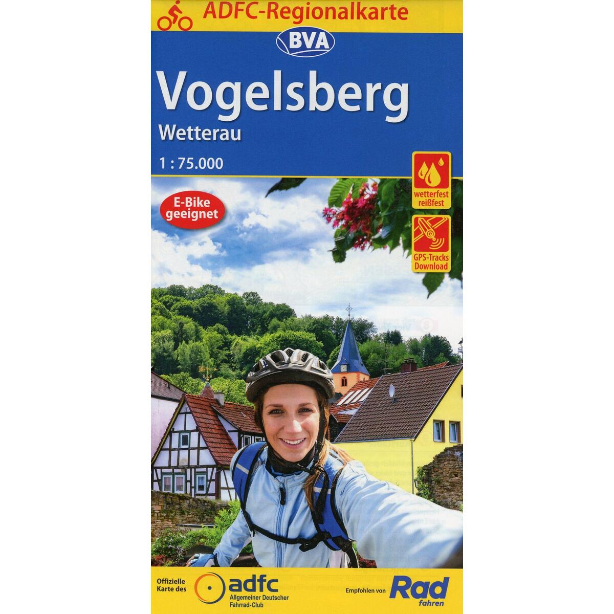 ADFC-Regionalkarte Vogelsberg Wetterau, 1:75.000, mit Tagestourenvorschlägen, re... ADFC-Regionalkarte Vogelsberg Wetterau, 1:75.000, mit Tagestourenvorschlägen, re... von BVA Bielefelder Verlag