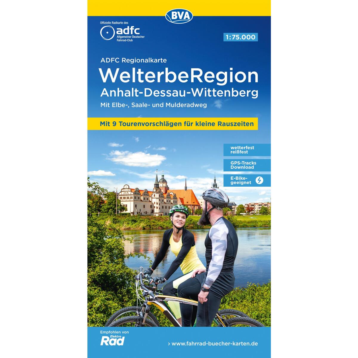 ADFC-Regionalkarte WelterbeRegion Anhalt - Dessau- Wittenberg, 1:75.000, mit Tag... ADFC-Regionalkarte WelterbeRegion Anhalt - Dessau- Wittenberg, 1:75.000, mit Tag... von BVA Bielefelder Verlag