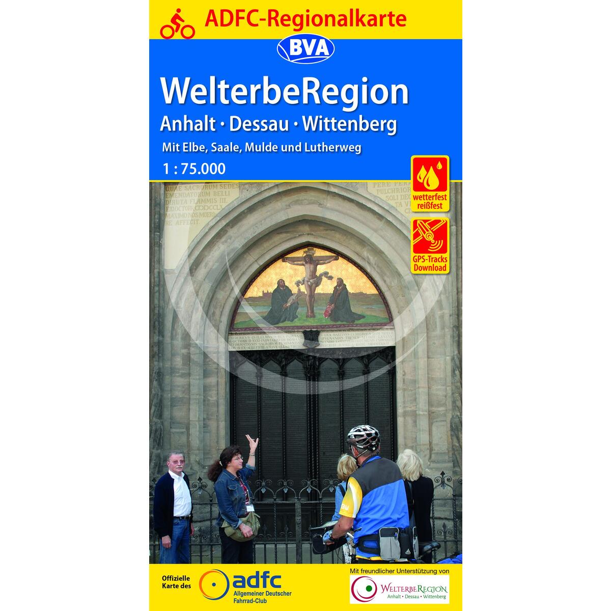 ADFC-Regionalkarte WelterbeRegion Anhalt - Dessau- Wittenberg, 1:75.000 ADFC-Regionalkarte WelterbeRegion Anhalt - Dessau- Wittenberg, 1:75.000 von BVA Bielefelder Verlag
