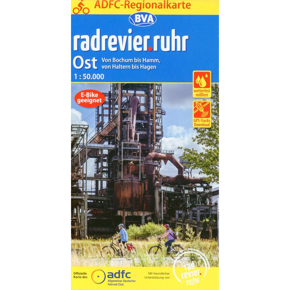 ADFC-Regionalkarte radrevier.ruhr Ost, 1:50.000, mit Tagestourenvorschlägen, rei... ADFC-Regionalkarte radrevier.ruhr Ost, 1:50.000, mit Tagestourenvorschlägen, rei... von BVA Bielefelder Verlag