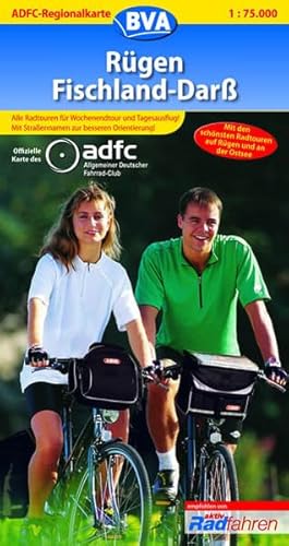ADFC Regionalkarten, Rügen, Fischland, Darß: Mit den schönsten Radtouren auf Rügen und an der Ostsee (ADFC-Regionalkarte 1:75000)