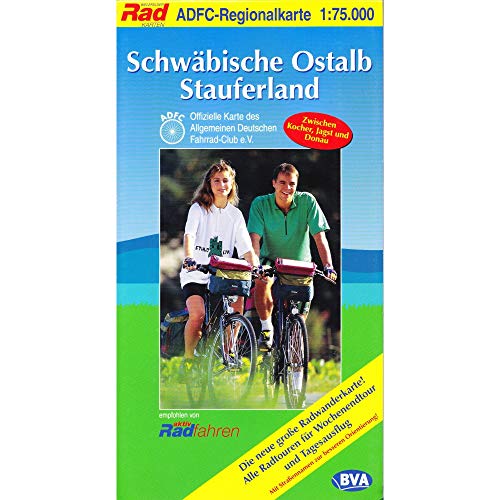 ADFC Regionalkarten, Schwäbische Ostalb, Stauferland: Zwischen Kocher, Jagst und Donau. Die neue große Radwanderkte.! Alle Radtouren f. Wochenendtour ... Fahrrad-Club (ADFC-Regionalkarte 1:75000)