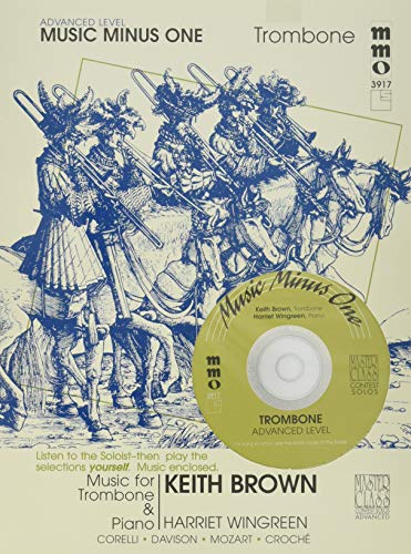 ADVD TROMBONE SOLOS - V03 (Music Minus One, Advanced Level) von Music Minus One