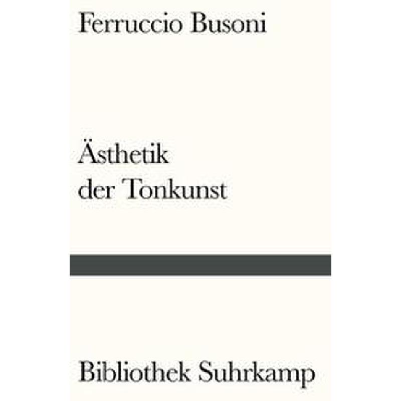 Ästhetik der Tonkunst Ästhetik der Tonkunst